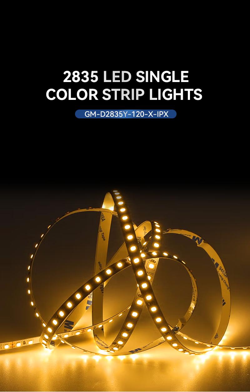 2835 Single Color Led Strip