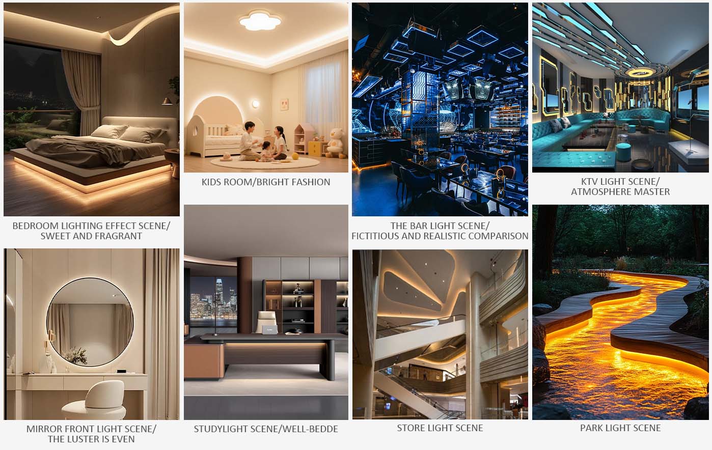 Custom Dual Color LED Strip Lights Solutions