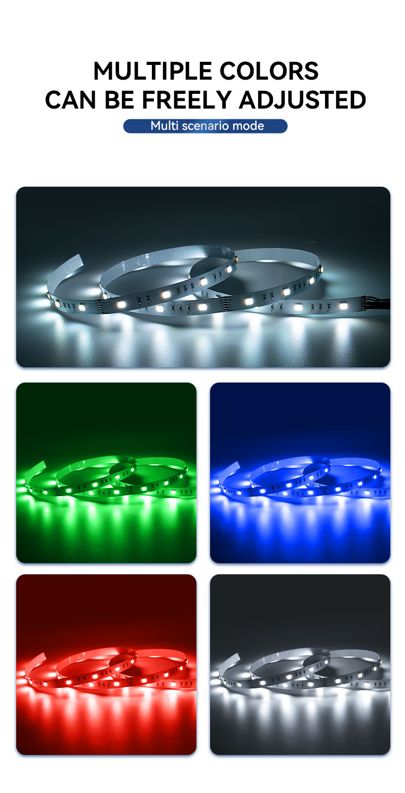30 LEDs/m Dimmable RGBWW Light Strip 30 LEDs/m Dimmable RGBWW Light Strip