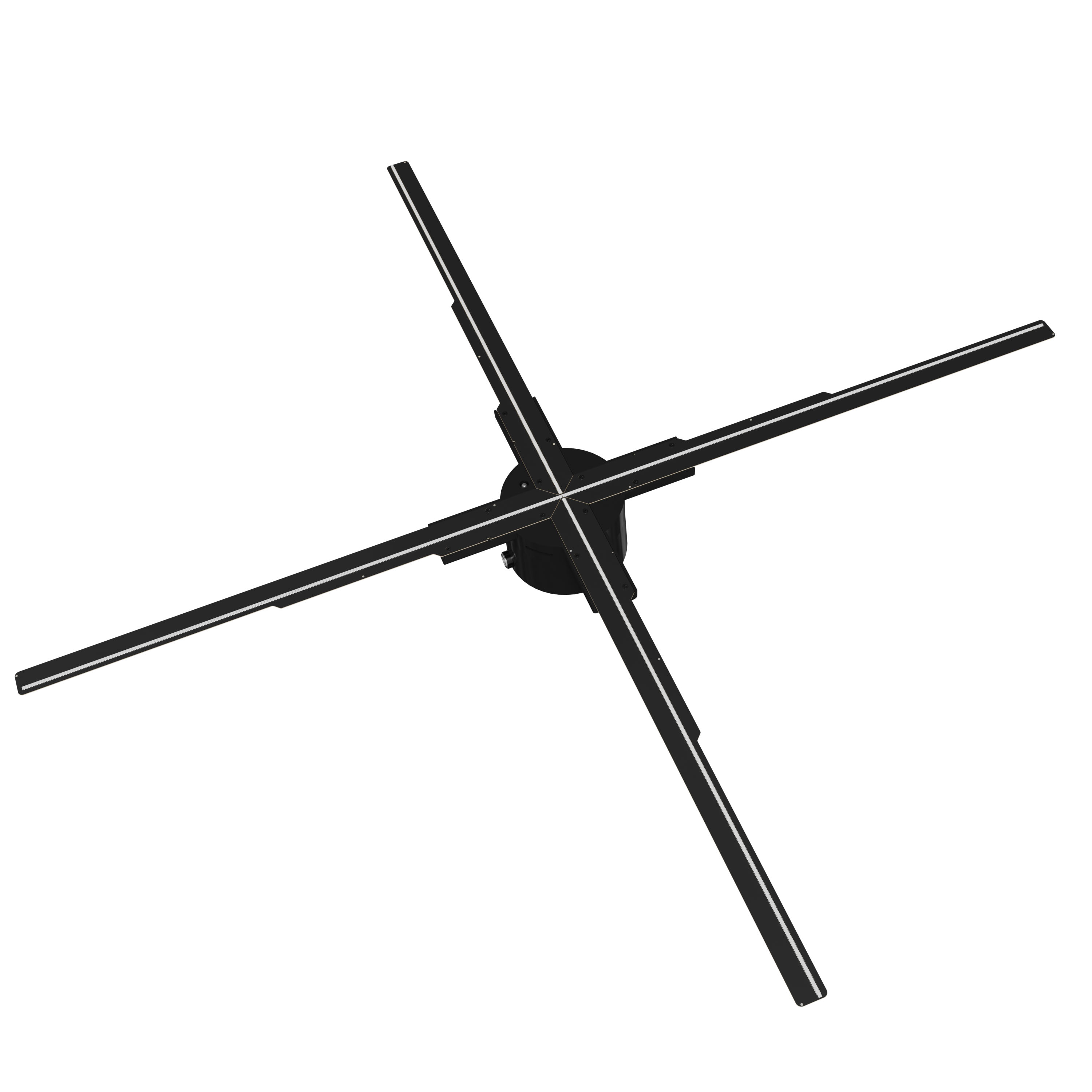 3D Holographic Fan Display