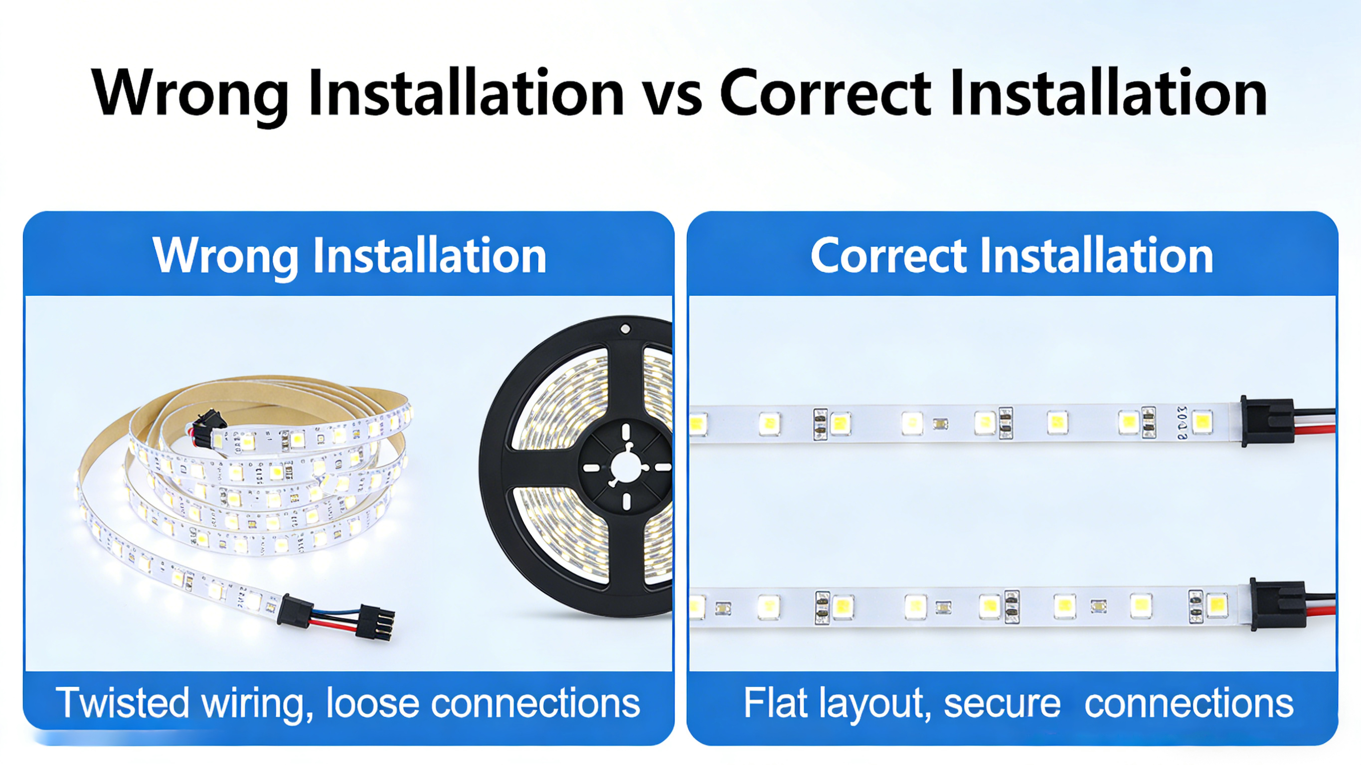 LED strip installation tips
