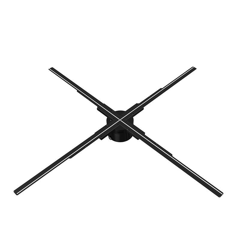 P52 3D Holographic Fan 52cm display 614 LEDs 2000x1228 resolution floating ads