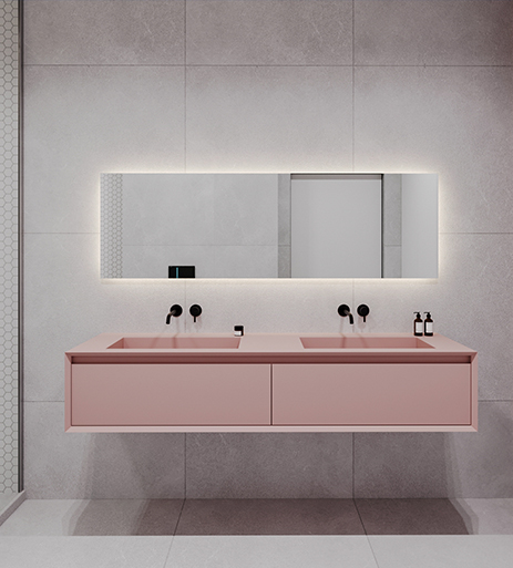 Iluminación inteligente del baño